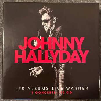 12CD/Doos Johnny Hallyday: Les Albums Live Warner