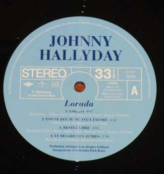 2LP Johnny Hallyday: Lorada