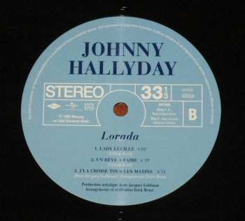 2LP Johnny Hallyday: Lorada