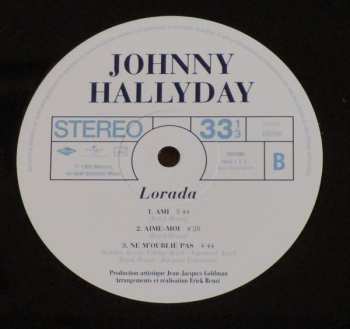 2LP Johnny Hallyday: Lorada