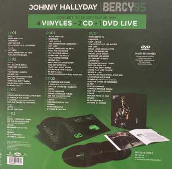 4LP/2CD/DVD/Doos Johnny Hallyday: Bercy 95 LTD