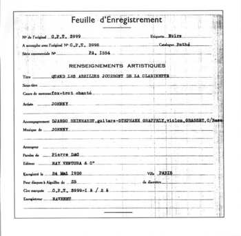 2CD Johnny Hess: Intégrale 1938-1951