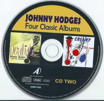 2CD Johnny Hodges: Four Classic Albums 