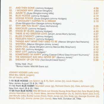 CD Johnny Hodges: Blue Hodge