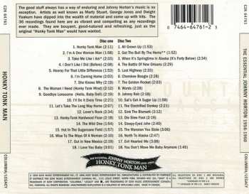 2CD Johnny Horton: Honky Tonk Man: The Essential Johnny Horton 1956-1960