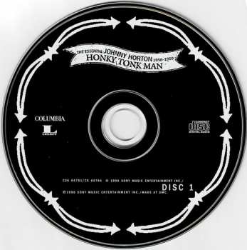 2CD Johnny Horton: Honky Tonk Man: The Essential Johnny Horton 1956-1960