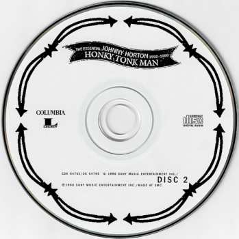 2CD Johnny Horton: Honky Tonk Man: The Essential Johnny Horton 1956-1960