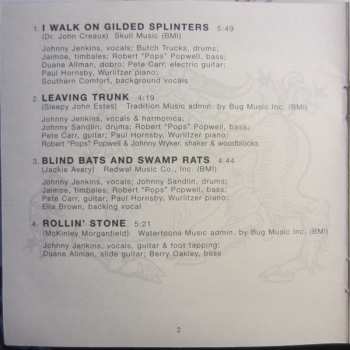 CD Johnny Jenkins: Ton-Ton Macoute!