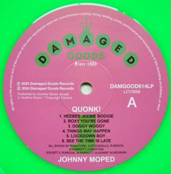 LP Johnny Moped: Quonk! CLR | LTD