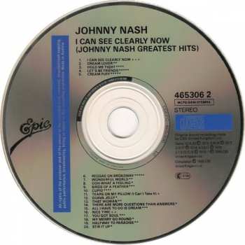 CD Johnny Nash: I Can See Clearly Now: Johnny Nash's Greatest Hits