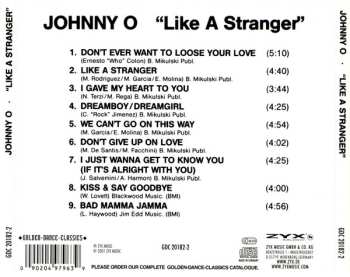 CD Johnny O: Like A Stranger