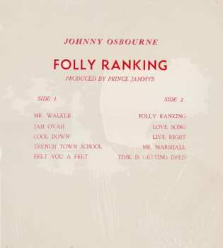 Album Johnny Osbourne: Folly Ranking