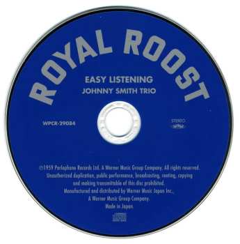 CD Johnny Smith Trio: Easy Listening LTD