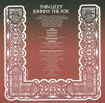 LP Thin Lizzy: Johnny The Fox
