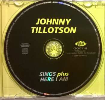 CD Johnny Tillotson: Sings Plus Here I Am