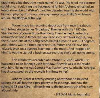 CD Johnny Tucker: 75 And Alive