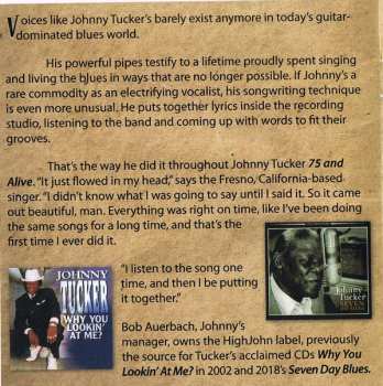 CD Johnny Tucker: 75 And Alive