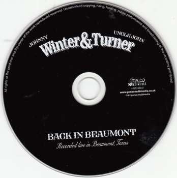 CD Johnny Winter: Back In Beaumont