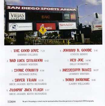 CD Johnny Winter: Good Love in San Diego