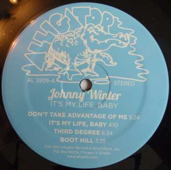 LP Johnny Winter: It's My Life, Baby