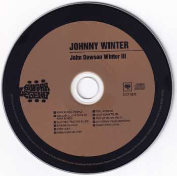 CD Johnny Winter: John Dawson Winter III LTD