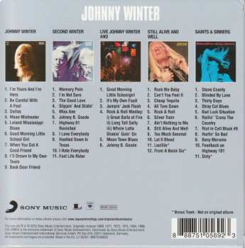 5CD/Doos Johnny Winter: Original Album Classics