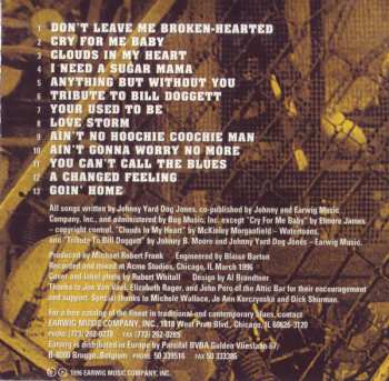 CD Johnny "Yard Dog" Jones: Ain't Gonna Worry