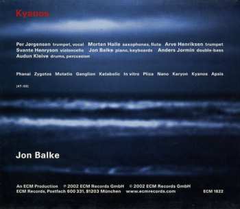 CD Jon Balke: Kyanos