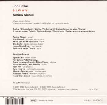 CD Jon Balke: Siwan
