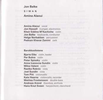 CD Jon Balke: Siwan