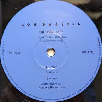 2LP Jon Hassell: The Living City