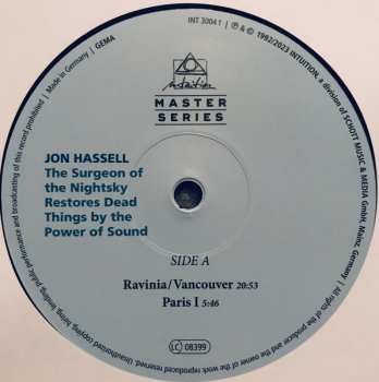 LP Jon Hassell: The Surgeon Of The Nightsky Restores Dead Things By The Power Of Sound