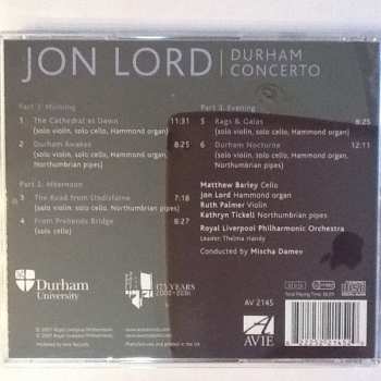 CD Jon Lord: Durham Concerto