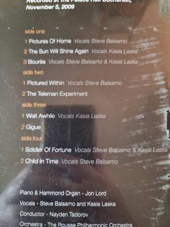 2LP Jon Lord: Live