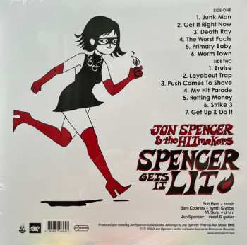 LP Jon Spencer & The Hitmakers: Spencer Gets It Lit CLR | LTD