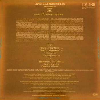 LP Jon & Vangelis: The Friends Of Mr Cairo