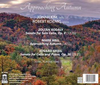 CD Jonah Kim: Approaching Autumn