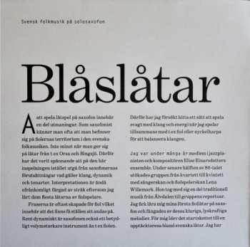 CD Jonas Knutsson: Blåslåtar