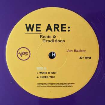 LP Jonathan Batiste: We Are: Roots & Traditions LTD | CLR