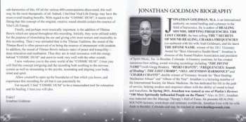 CD Jonathan Goldman: Cosmic Hum