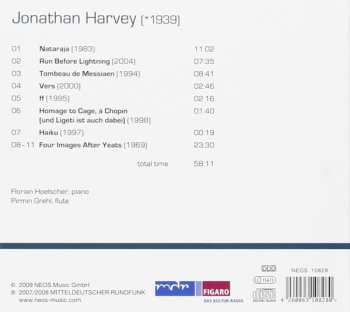 CD Jonathan Harvey: Works For Piano • Works Flute And Piano