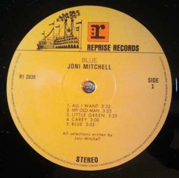LP Joni Mitchell: Blue