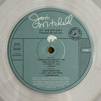 2LP Joni Mitchell: At Newport CLR | LTD