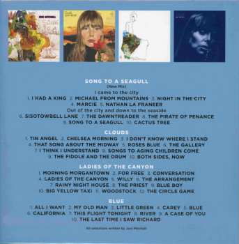 4CD/Doos Joni Mitchell: The Reprise Albums (1968-1971)