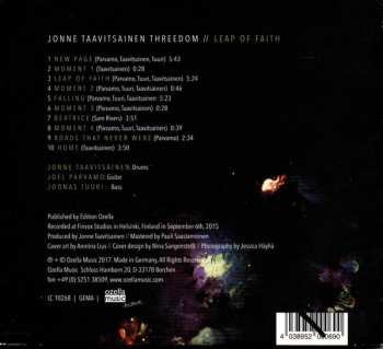 CD Jonne Taavitsainen Threedom: Leap Of Faith