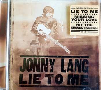 CD Jonny Lang: Lie To Me
