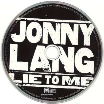 CD Jonny Lang: Lie To Me