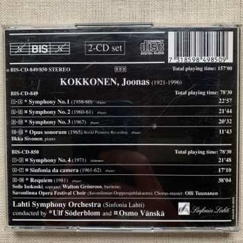 2CD Lahti Symphony Orchestra: The Four Symphonies, Requiem