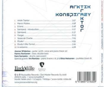 CD Joonas Widenius Trio: Arktik Traktor Konspirazy