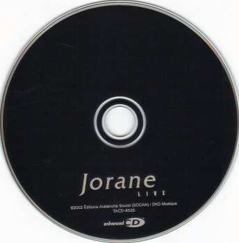 CD Jorane: Live